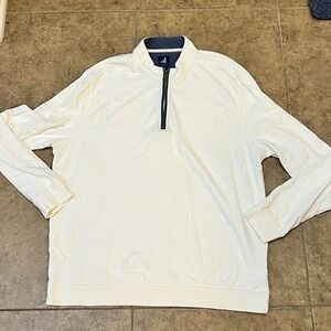 Johnnie O Men's 2XL Sully Quarter Zip Up Pullover Wrinkle Resistant Regular Fit
